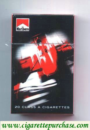 Marlboro Cigarettes collection design Racing Edition hard box